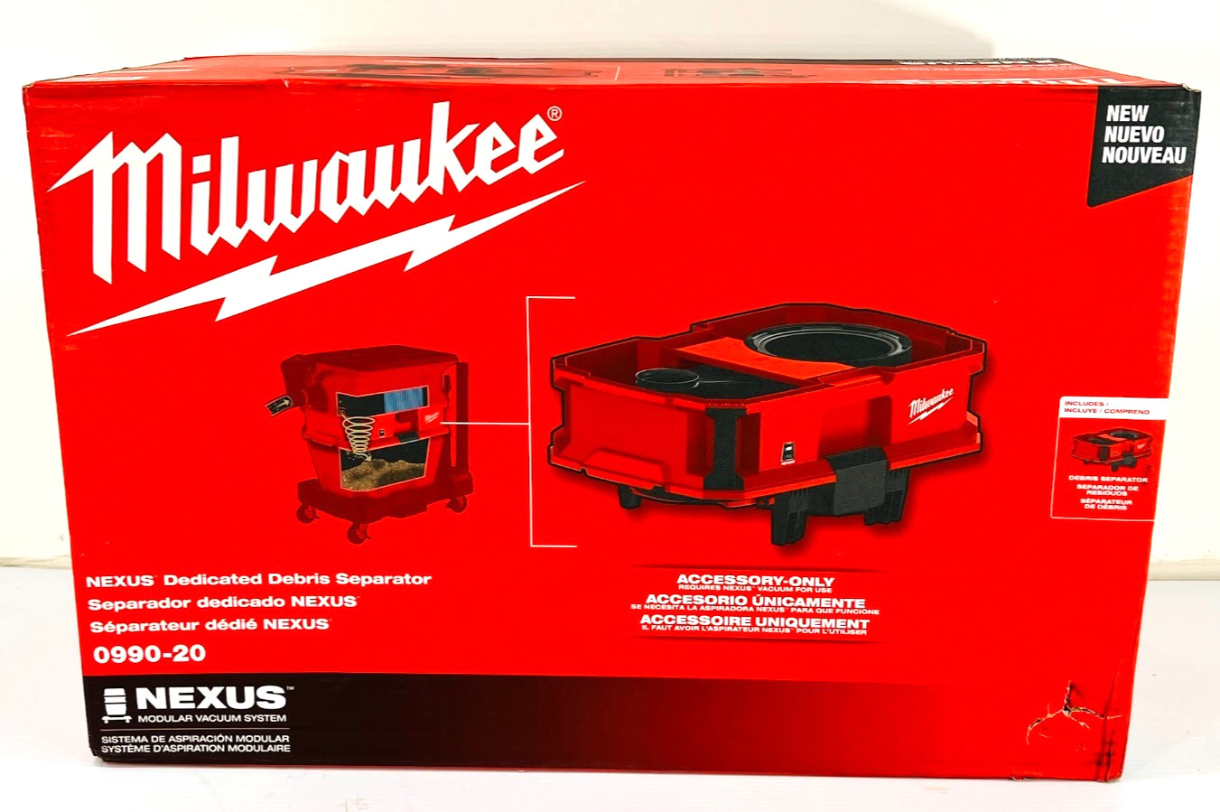 Milwaukee NEXUS Dedicated Debris Separator 0990-20***Accessory Only***