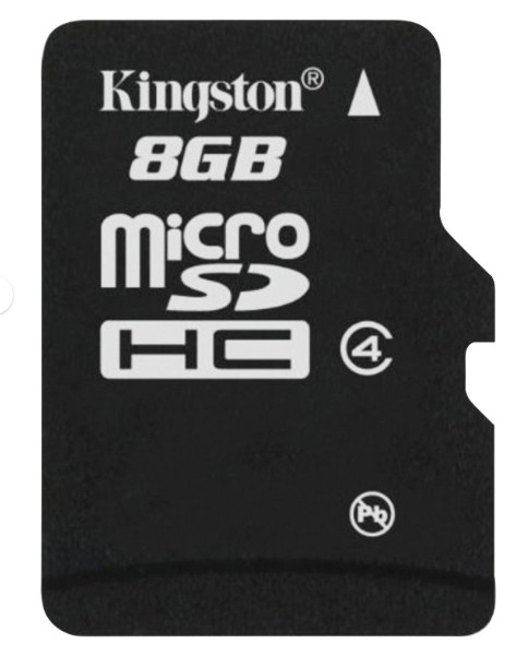 Kingston 8GB Micro SD Flash Memory Card SDC4 HC SDHC Class 4