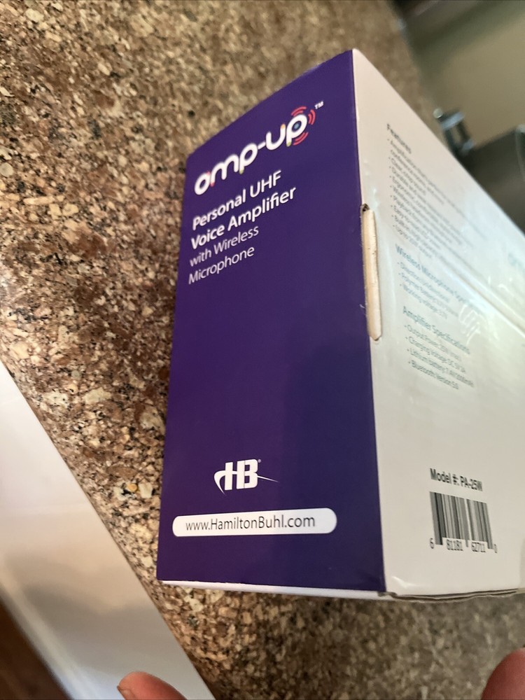 Hamilton Electronics VCOM HECPA25W UHF Wireless Voice Amplifier