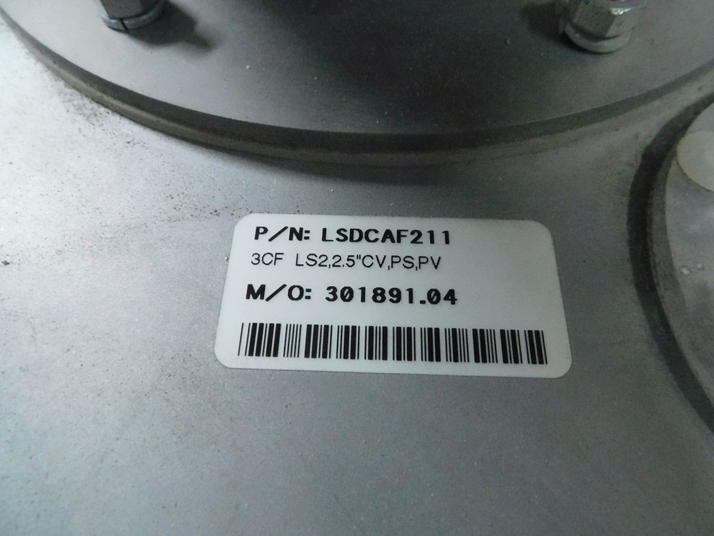 UNA-VIN PIOVAN LSDCAF211 PLASTIC HOPPER LOADER, S.S. M7401