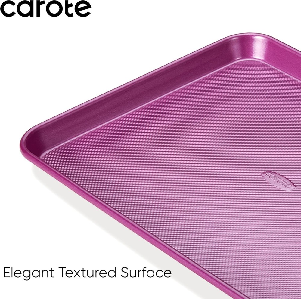 3-Piece Baking Pan Set - Bakeware Set, Baking Sheet Set Including 13 Inch 15 ...