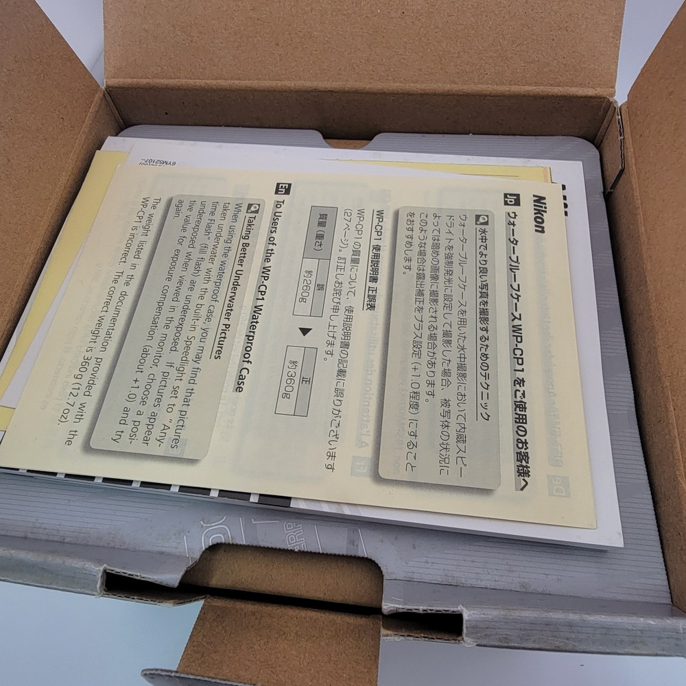 Nikon WP-CP1 Waterproof Case NEW L@@K