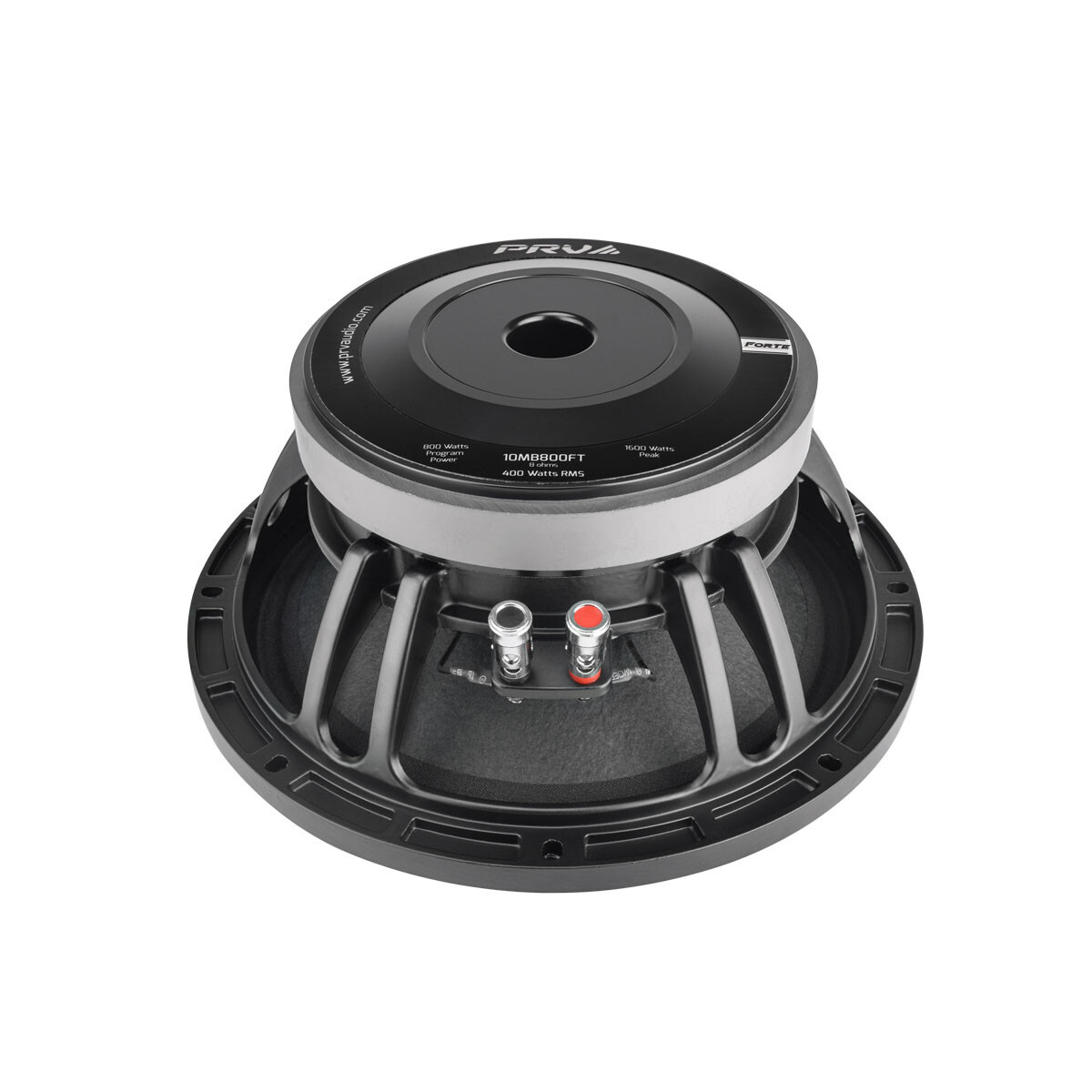 2x PRV Audio 10" Mid Bass Midrange Speaker 800 Watts Max Forte Series 10MB800FT