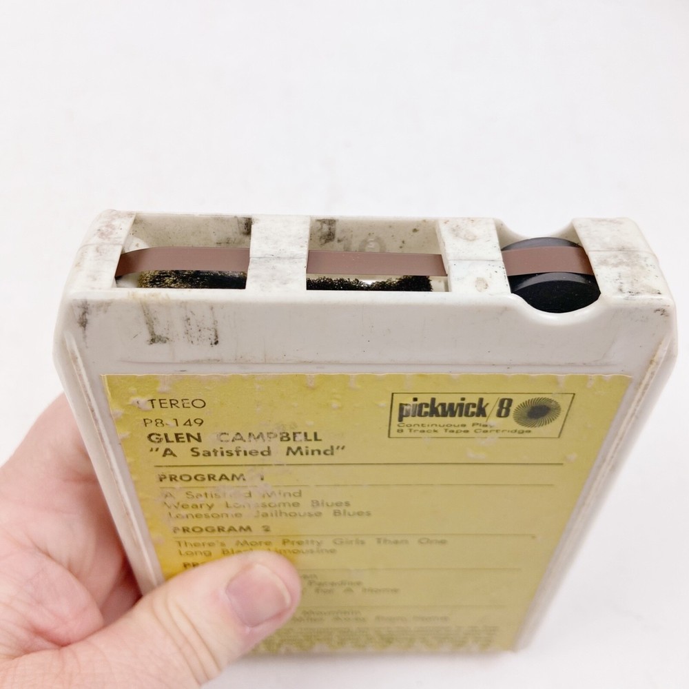 Glen Campbell A Satisfied Mind Pickwick P8-149 Untested