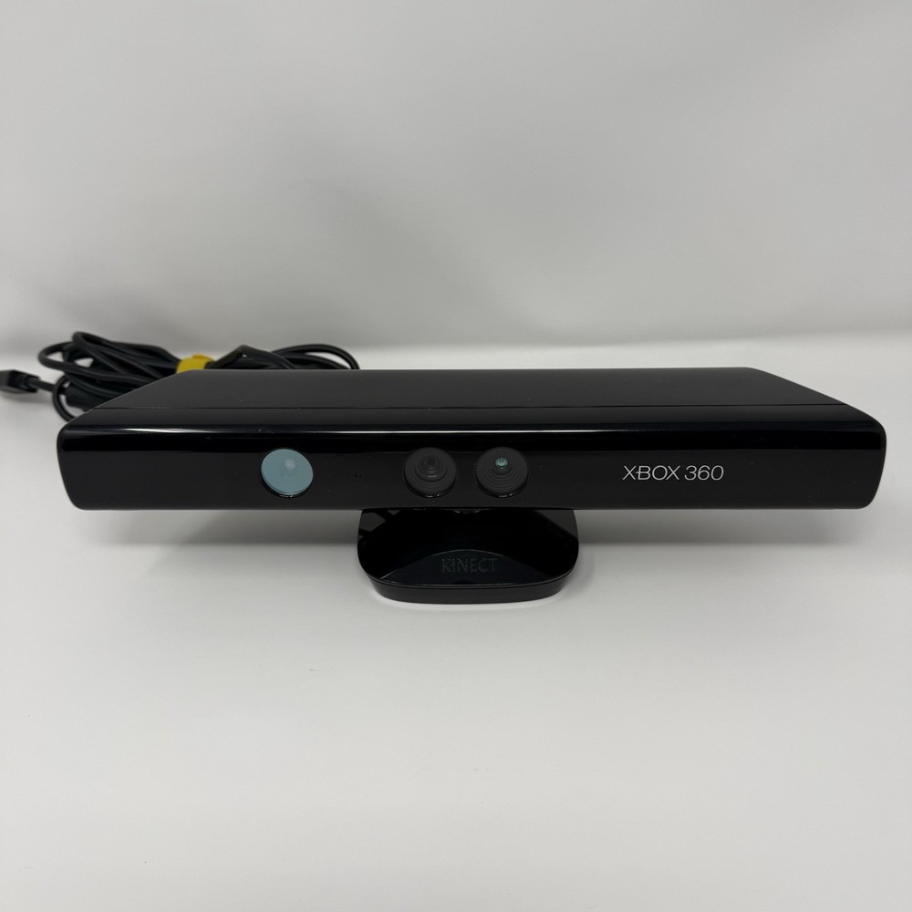 Microsoft Xbox 360 Kinect Sensor Bar with 2 games bundle lot • Tested