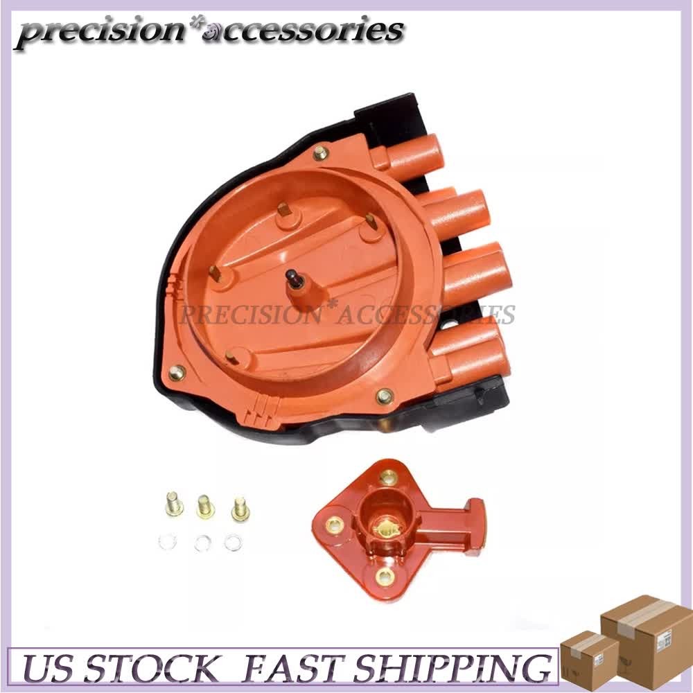 1Set Distributor Cap Rotor Kit 12111725070 Fits For BMW E23 E24 E28 E30 E31 E32