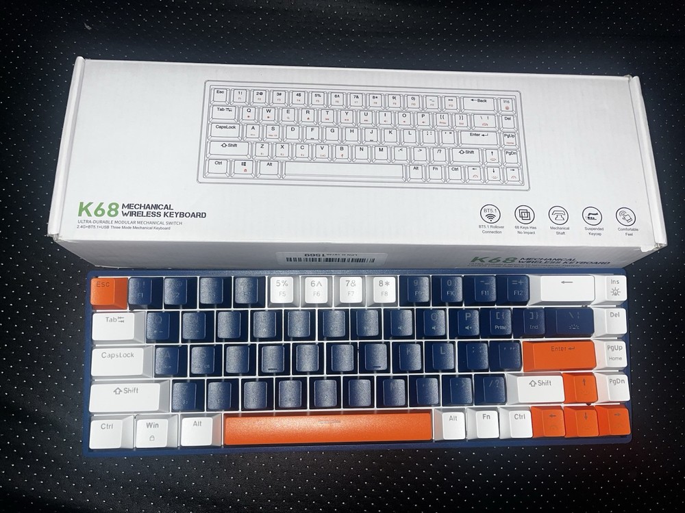 K68  Mechanical Wireless Keyboard