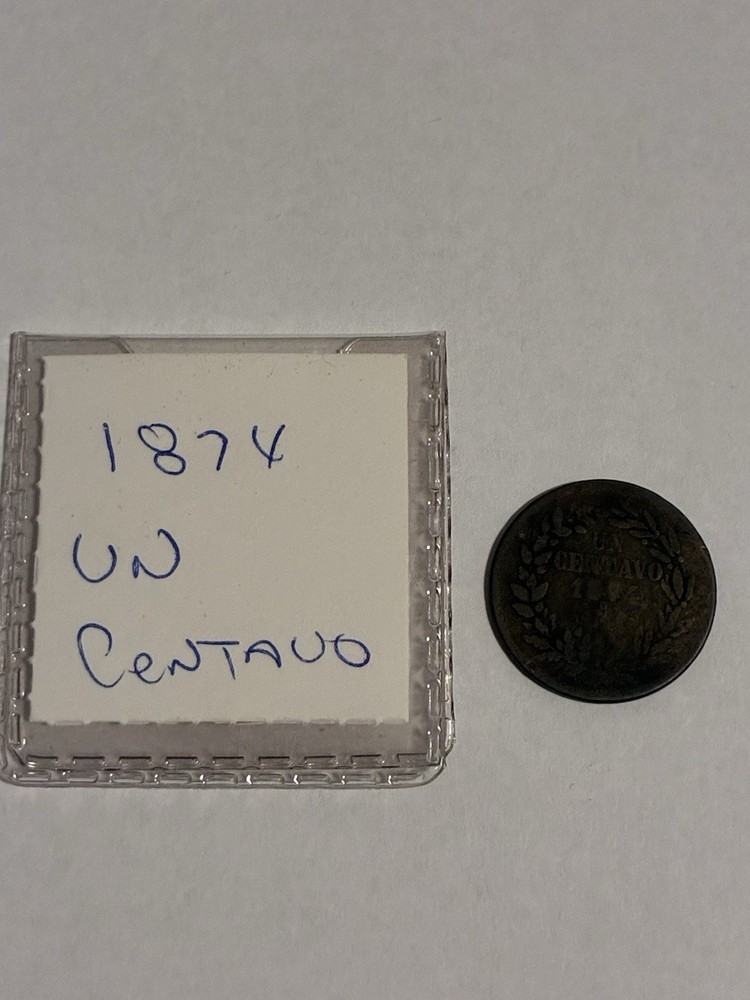 1874 Mexico 1 Centavo