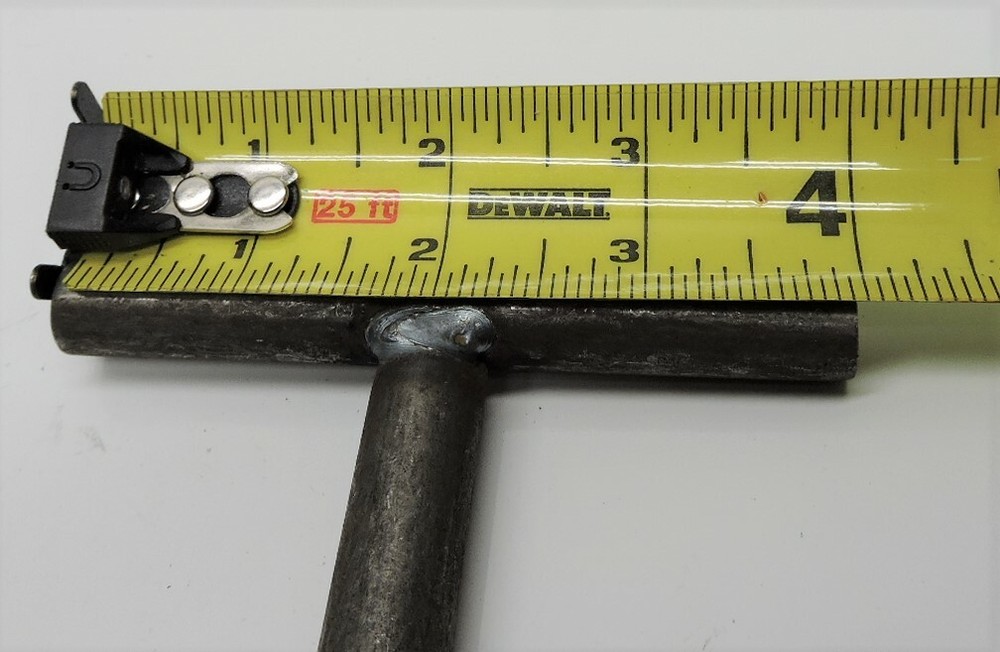 (5) Custom Machined 12mm Hex Security T-Handle Keys