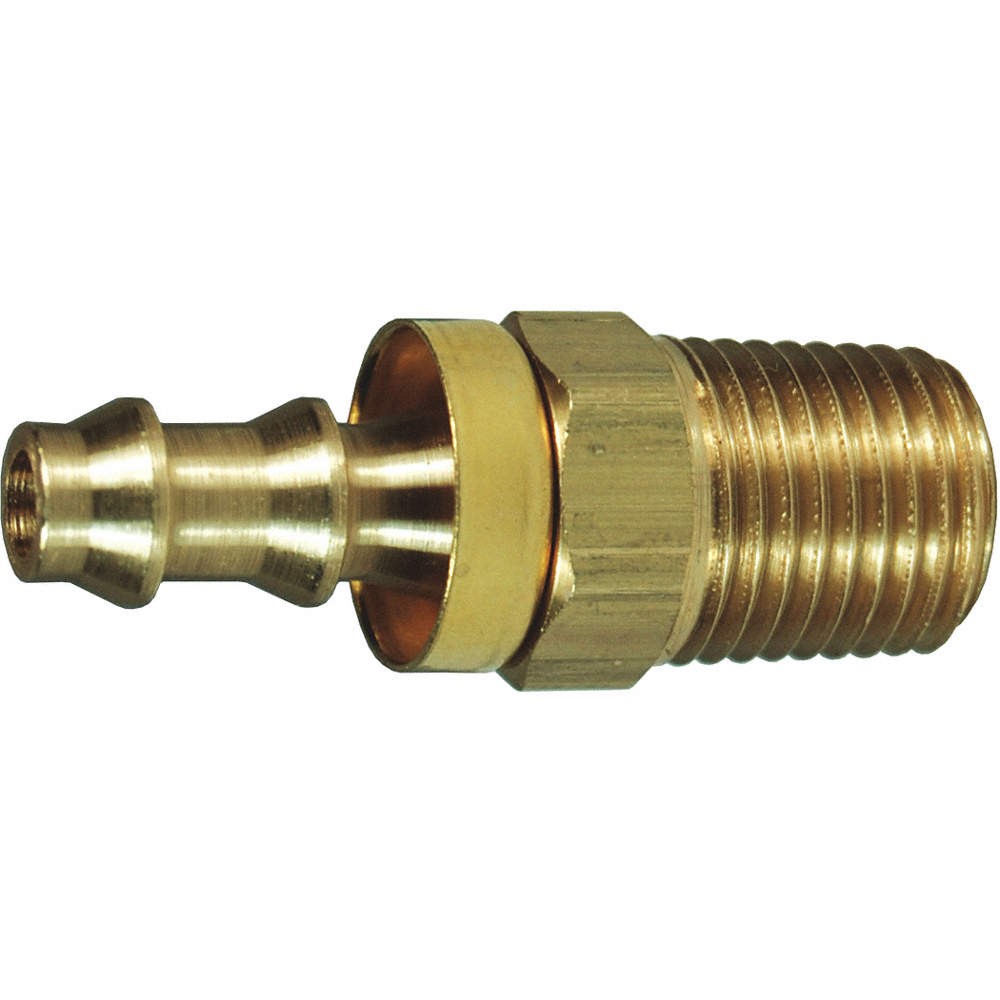 DIXON VALVE & COUPLING 2720604CBC Barbed Hose Fitting,Hose ID 3/8",NPT 55EV15