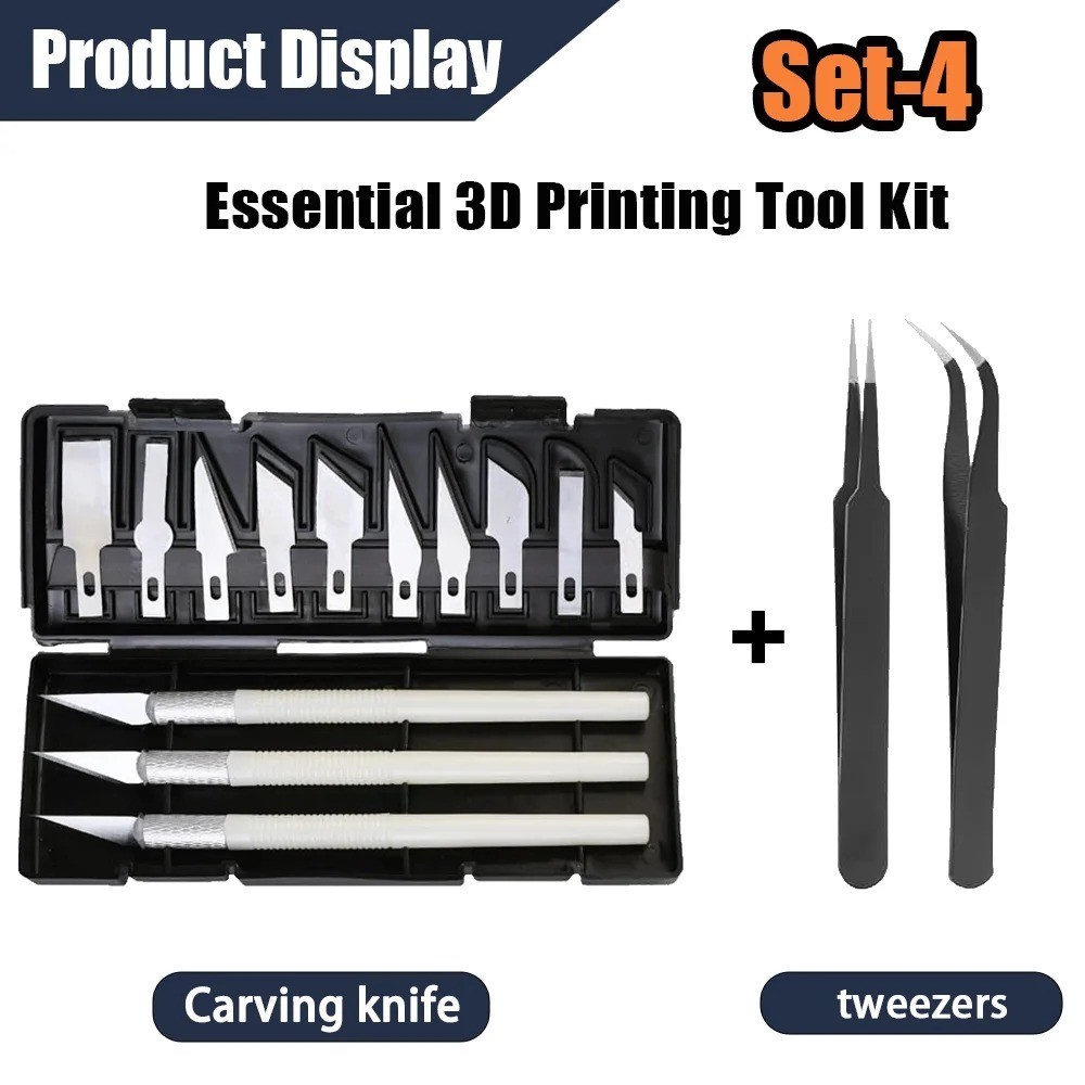 3D Printer Tools Kit, 3D Printer Accessories for All FDM/SLA Printers.