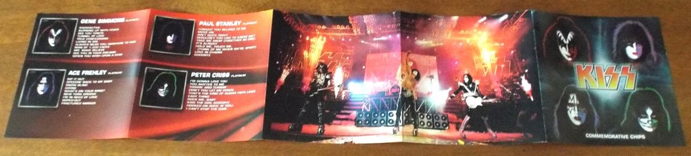 Kiss Pamphlet - 2003 - Collectable💥💥💥💥💥💥💥💥💥 💥💥💥💥💥💥💥💥💥💥💥💥💥