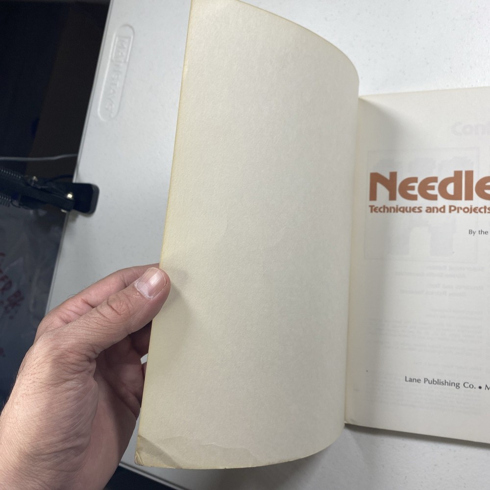 Needlepoint Techniques and Projects A Sunset Book 1st Printing 1977