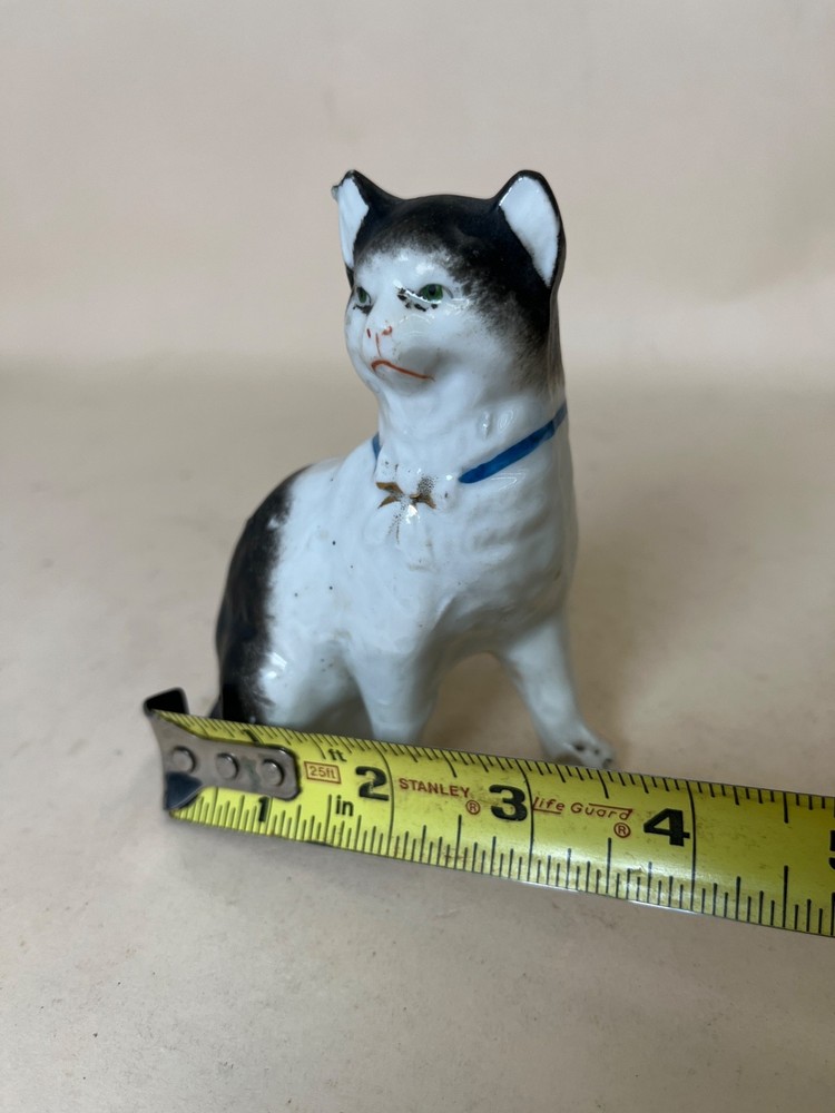 C.1890 Victorian Cat Spill Vase