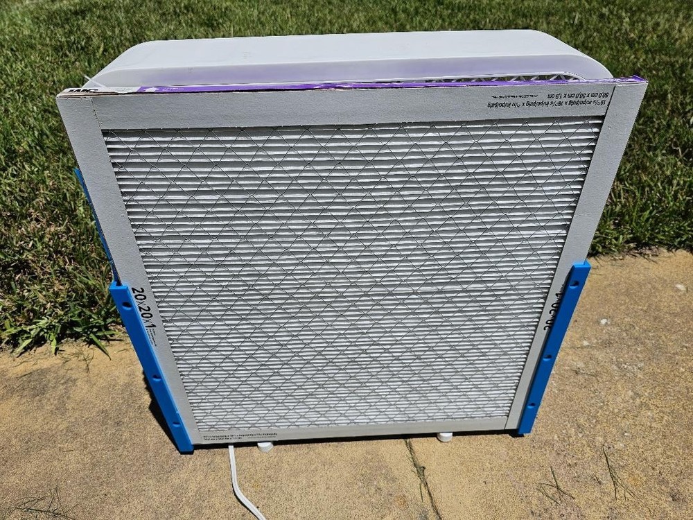 Box Fan Air Filter Bracket