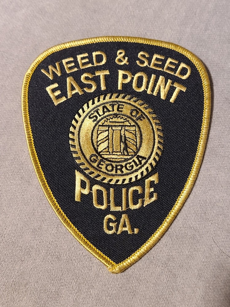Weed & Seed East Point Georgia Police Patch