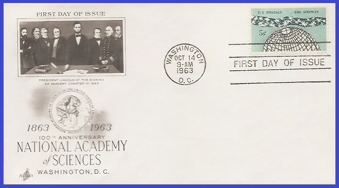 USA5 #1237 U/A ARTCRAFT FDC   Science