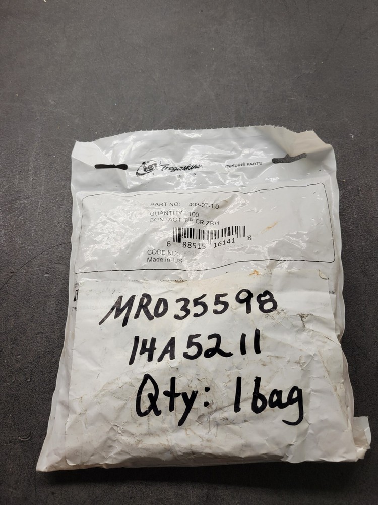 Tregaskiss 403-27-1.0 Contact Tip.