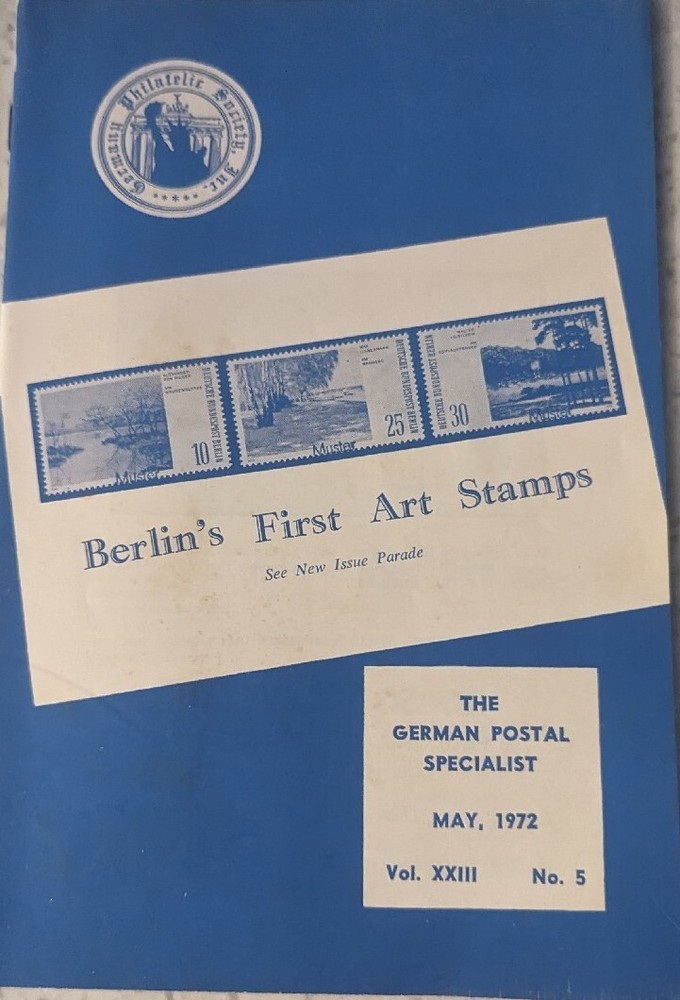 German Postal Specialist May 1972 U.S. Army Emergency Stamps The Czechs 1945