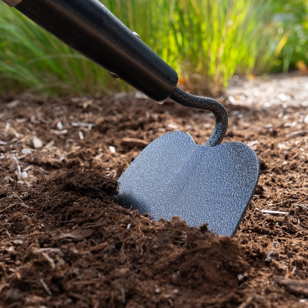 Expert Gardener Fiberglass Long Handle Garden Hoe with Comfort End Grip