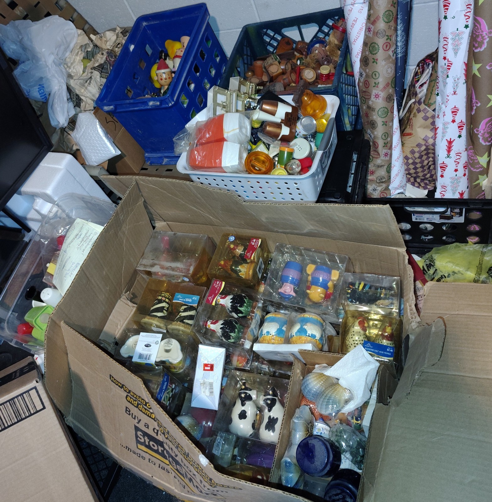 Salt And Pepper Shaker Mystery Boxes. All Unique And Vintage. 4 Sets Per Box!