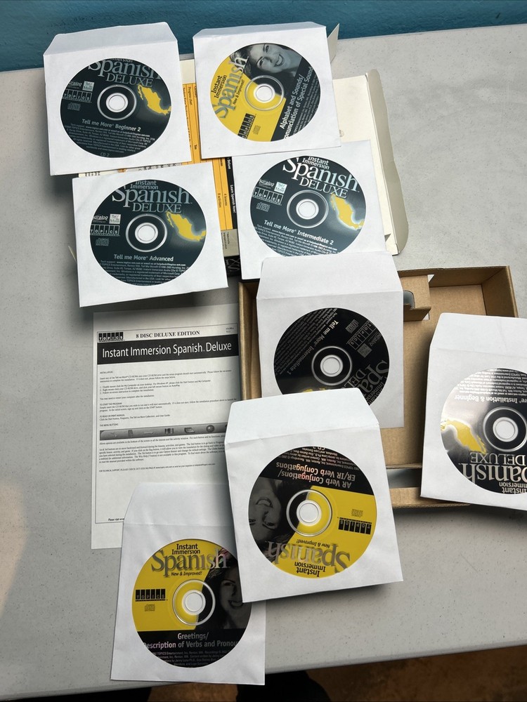 Topics Entertainment Instant Immersion Spanish 8 CD Set