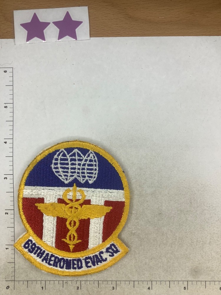 USAF  69th  AEROMEDICAL EVACUATION SQUADRON PATCH