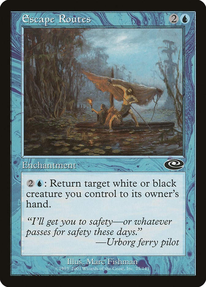 Escape Routes Planeshift 25 MTG MP