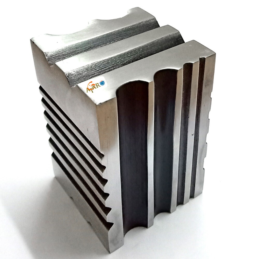Hardened Solid Steel Grooved Multi Forming Swage Block Dapping Silver smith Tool