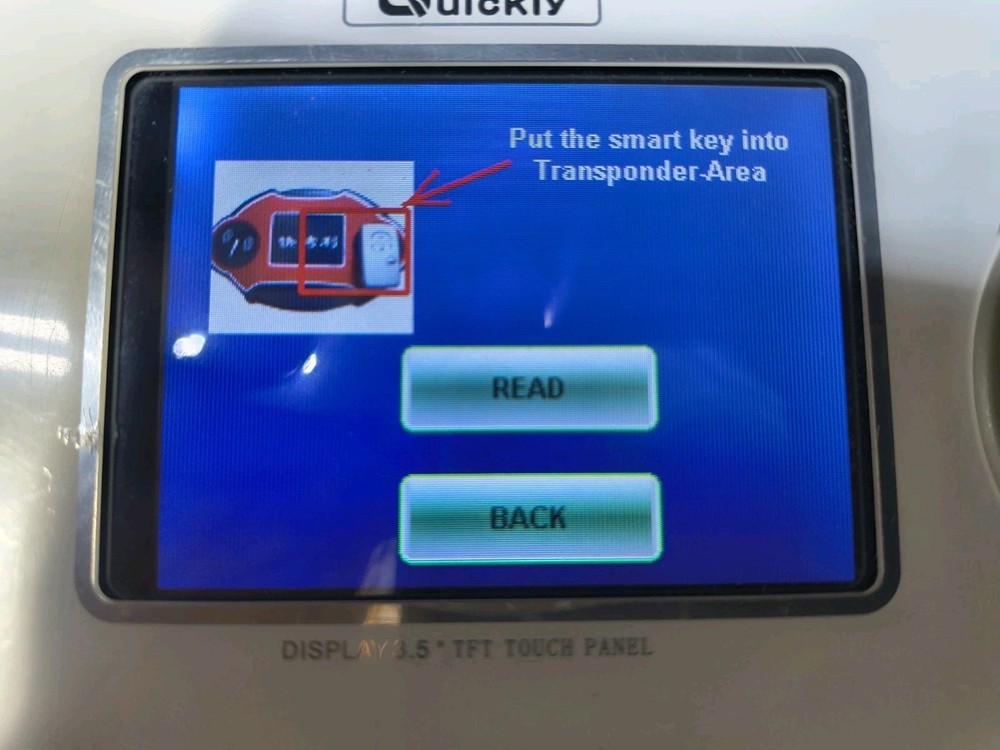 Quickly Car Key Programmer KKL-808 Used Working