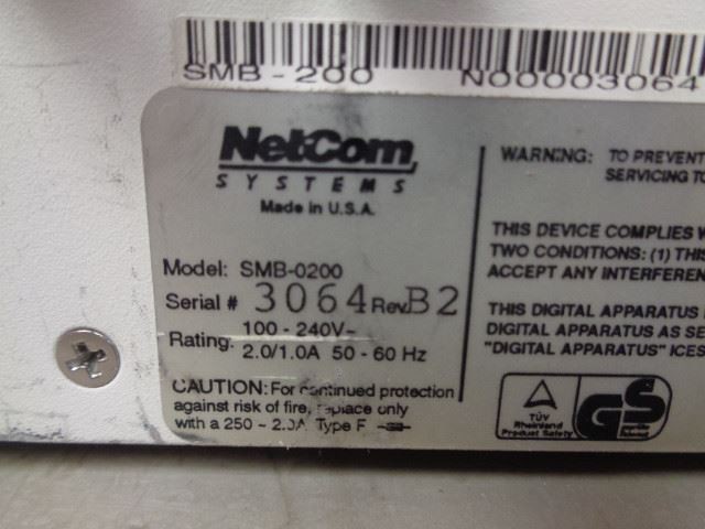 NetCom Systems SmartBits 200 Multi Port Performance Analysis System