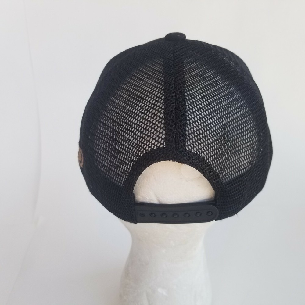 Cleer Audio Hat Cap Baseball Black Snapback Trucker Mesh