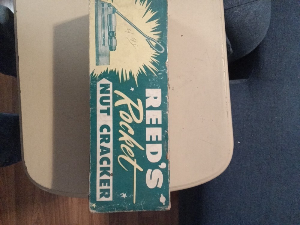 Vintage REED'S ROCKET NUT CRACKER IN BOX - MODEL R-300