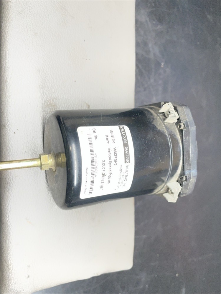 Wultrad, Inc. Vertical Speed Indicator M/N: VS12FM-3