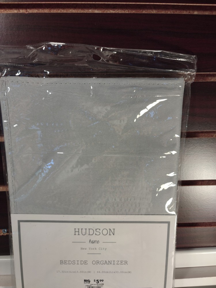 Hudson home 3 Compartment bedside organizer
