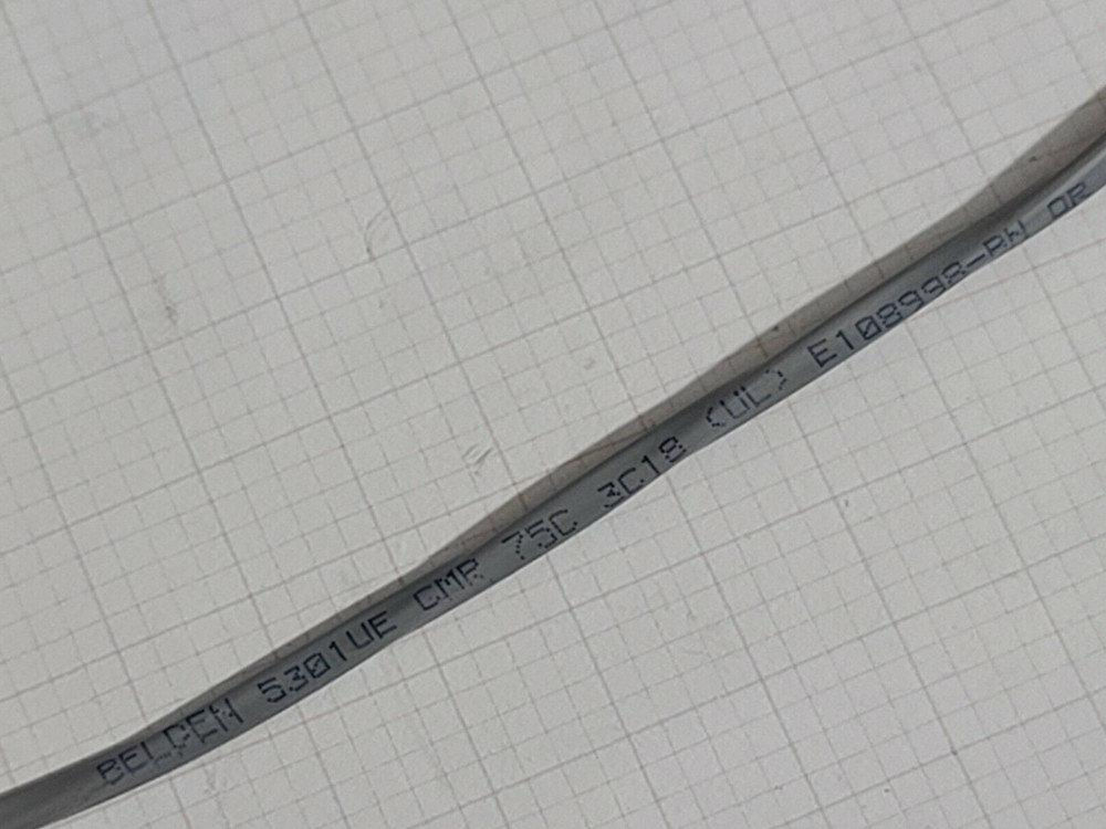 Belden 5301UE 18/3C Audio/Communication/Security Cable Riser CMR Gray /100ft