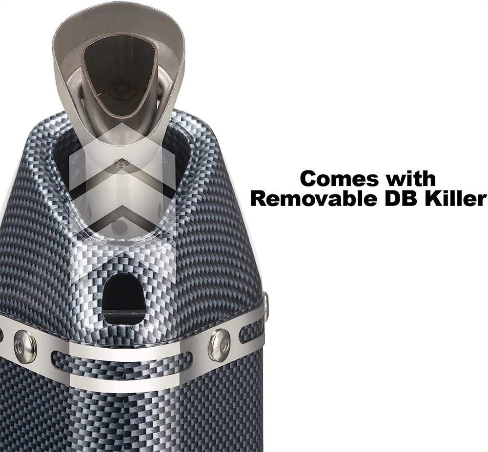 For Honda Grom 125 Mid Low Exhaust Muffler DB Killer Boom Vader Ice Bear 2014-25