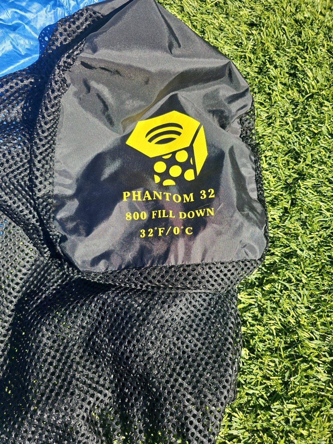 Mountain Hardwear Phantom 32 Degree Sleeping Bag 800 Fill Down Reg Length LZ EUC