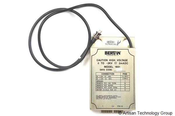Bertan 1651 High Voltage Power Supply