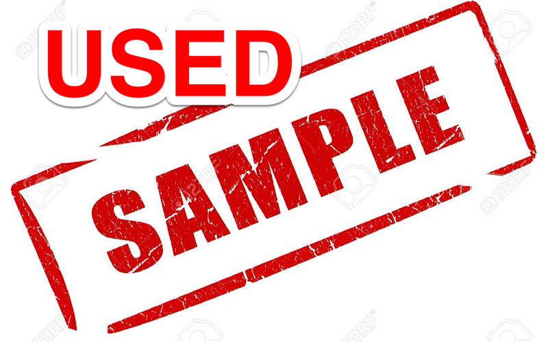 sample　used