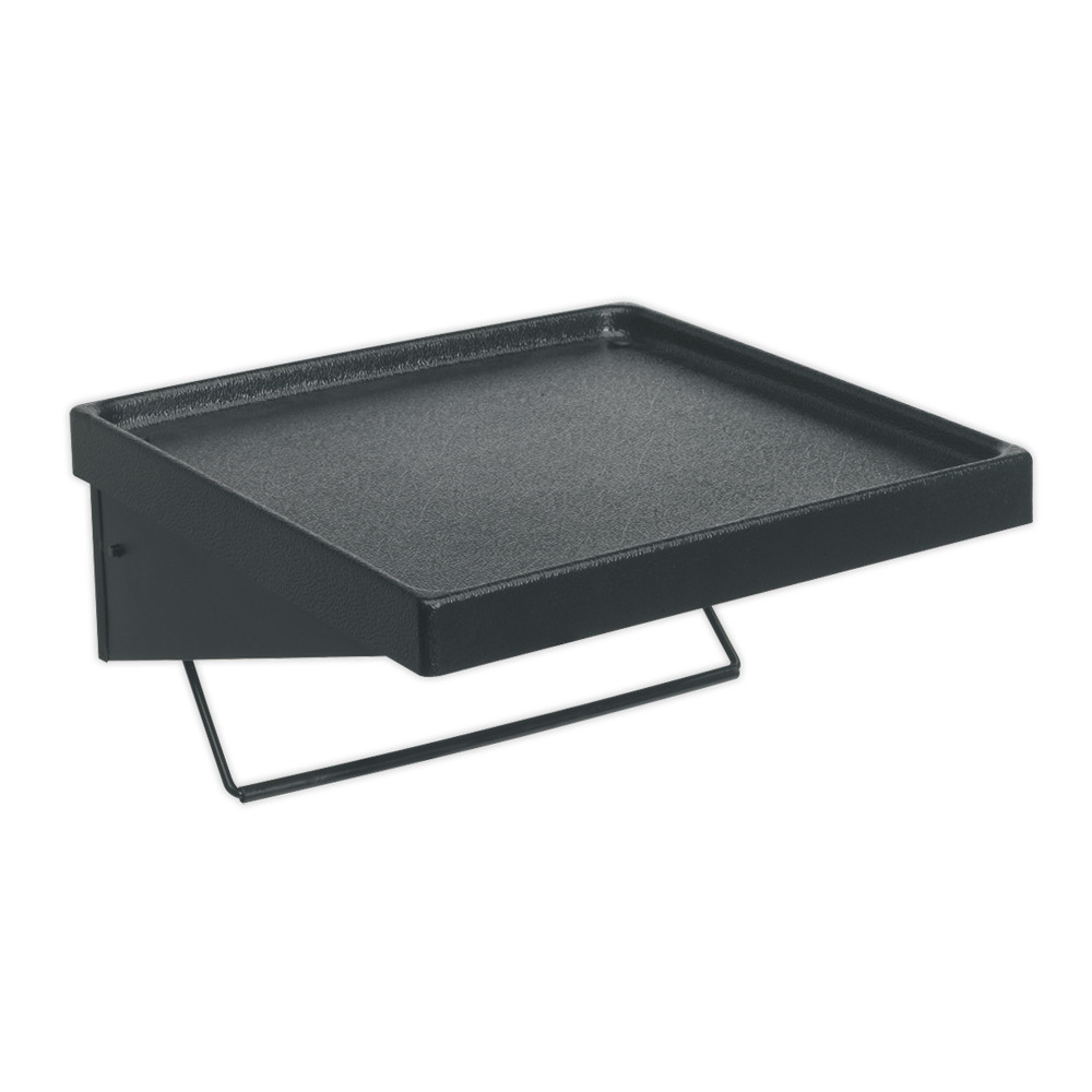 Sealey Side Shelf & Roll Holder For AP24 Series Tool Chest Box Black AP24ACC2
