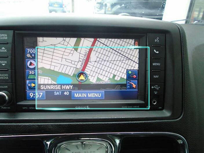 Crystal Clear Screen Protector for 2012 Chrysler 200 Vehicle Navigation