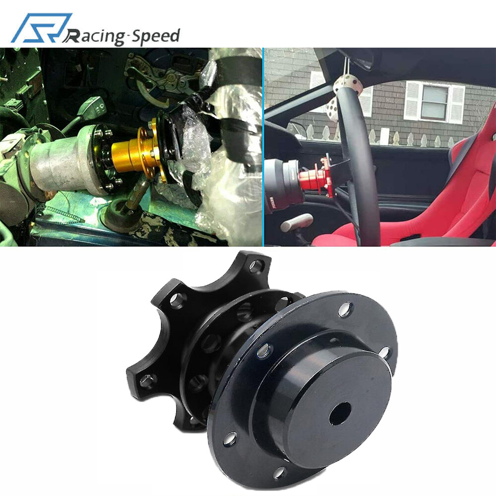 Universal Car Steering Wheel Ball Quick Release Hub Adapter Snap Off Kit Adapter