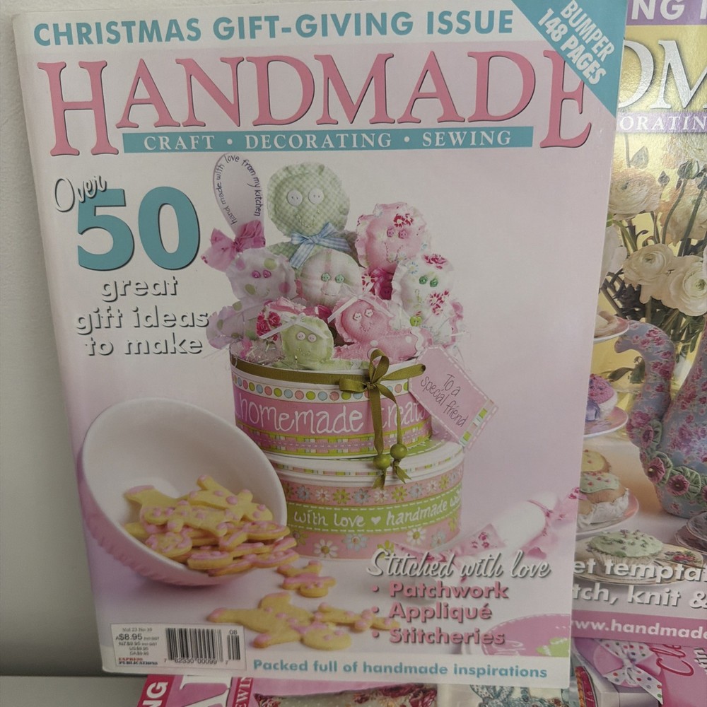 7x handmade magazine craft decorating sewing ideas patterns