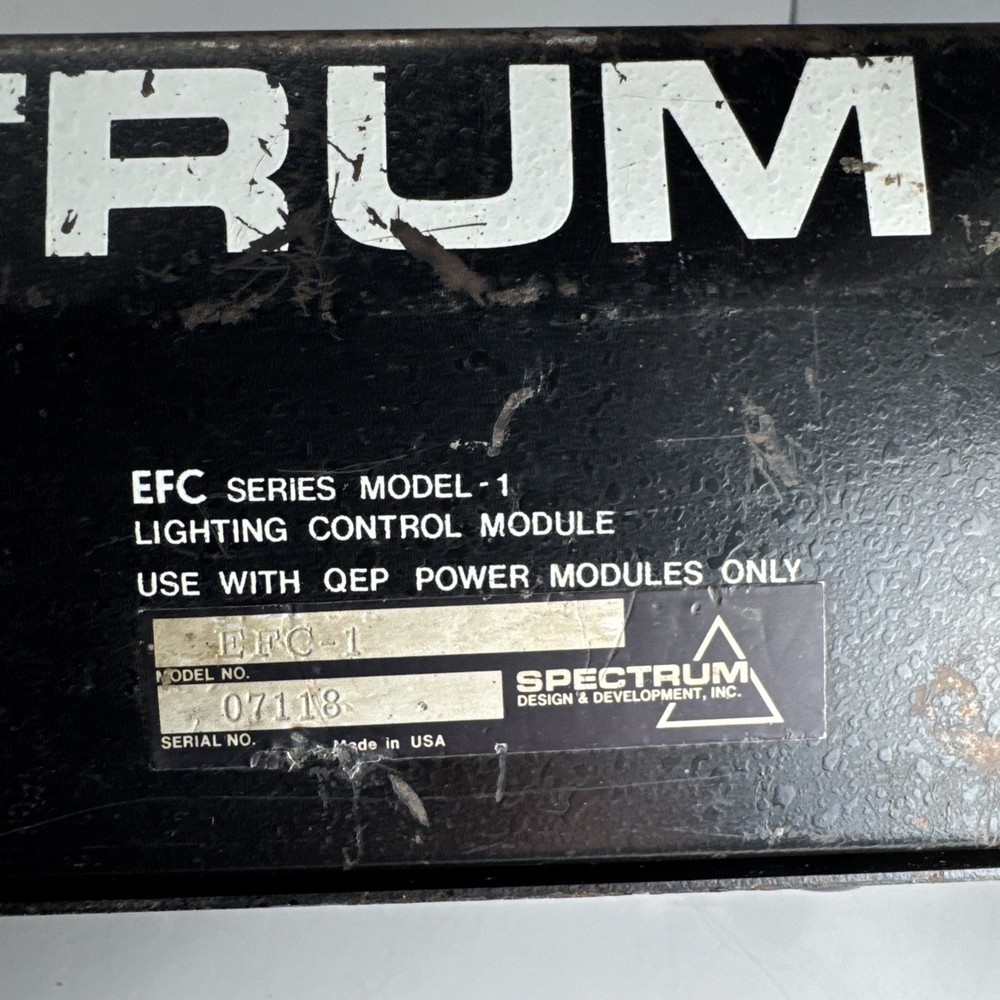 VINTAGE Spectrum EFC STAGE LIGHTING SYSTEM Control Module model 1 (USA)