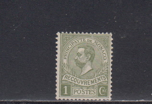 MONACO :  1910 - MNG  - SCOTT #  J16  POSTAGE DUE