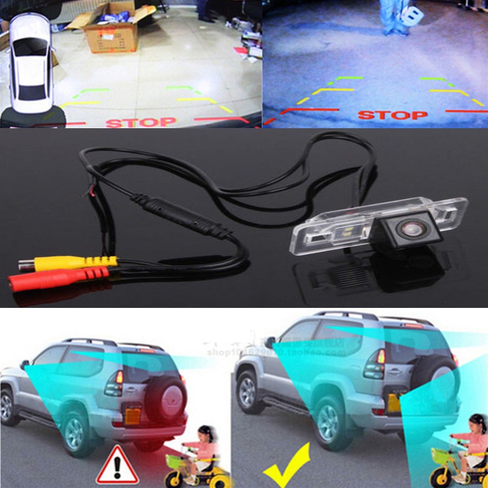 Car Rear View Backup Reverse Camera for BMW 1/3/5/6/7 E46 E38 E39 E90 E91 X5 X6