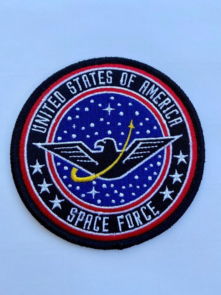 US SPACE FORCE PATCH 3.5” IRON ON - UNITED STATES CONCEPT PATCH