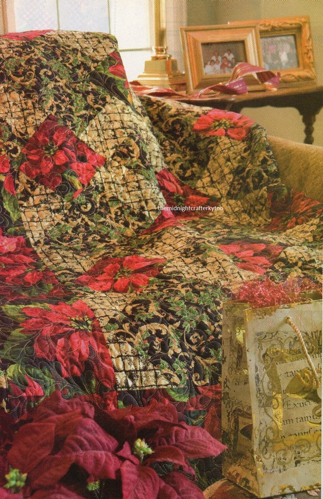 Glitter And Gold Quilt Pattern Pieced DH