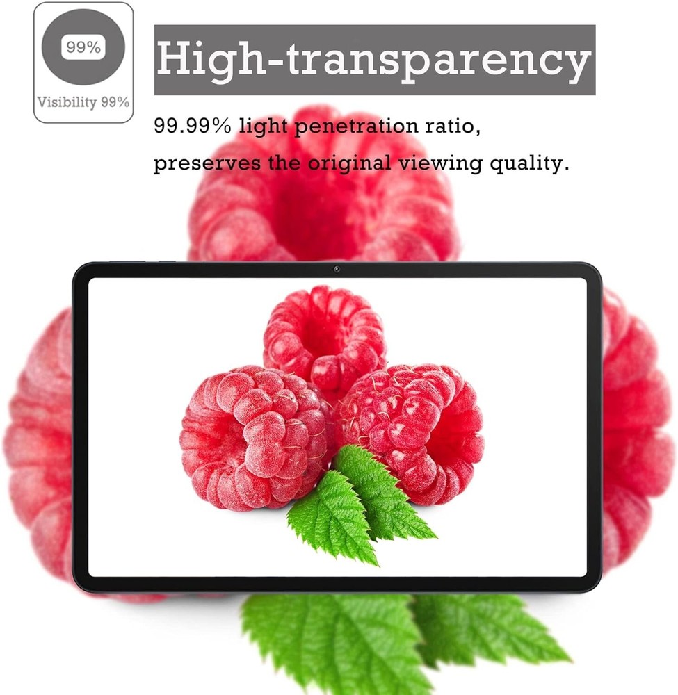 2X Tempered Glass Screen Protector For Doogee T10 Plus Android Tablet 2023 10.5"